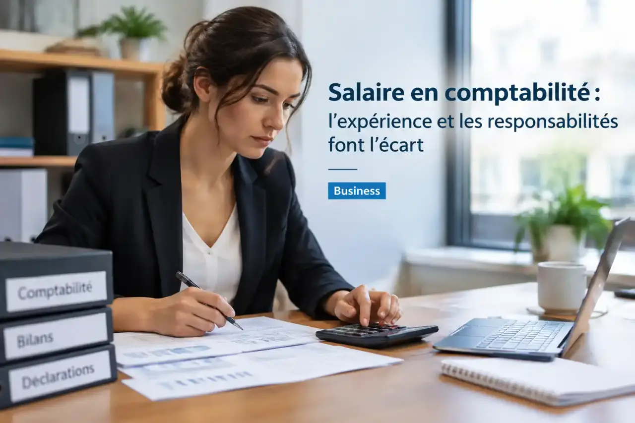 Salaire en comptabilité : l’expérience et les responsabilités font l’écart