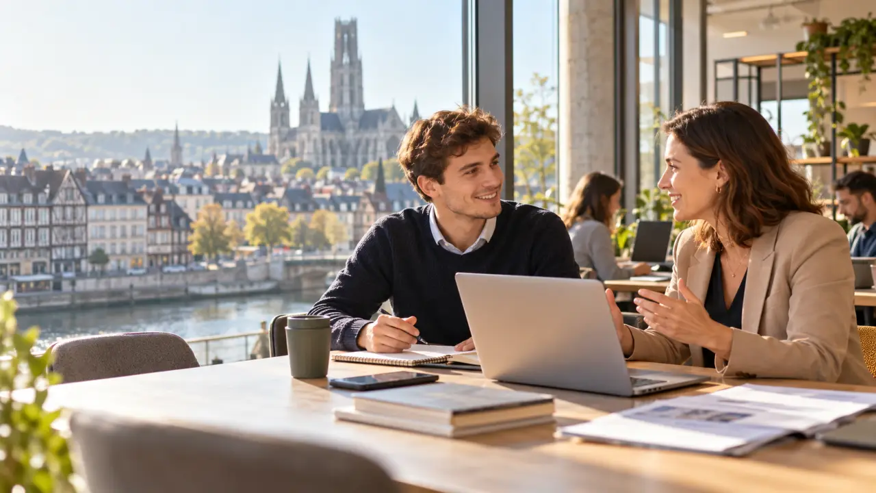 Formation en management à Rouen : comparez diplôme, alternance et débouchés