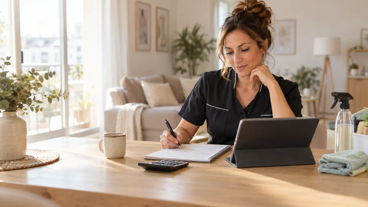 Auto-entrepreneur femme de ménage : 3 démarches pour fixer un tarif rentable