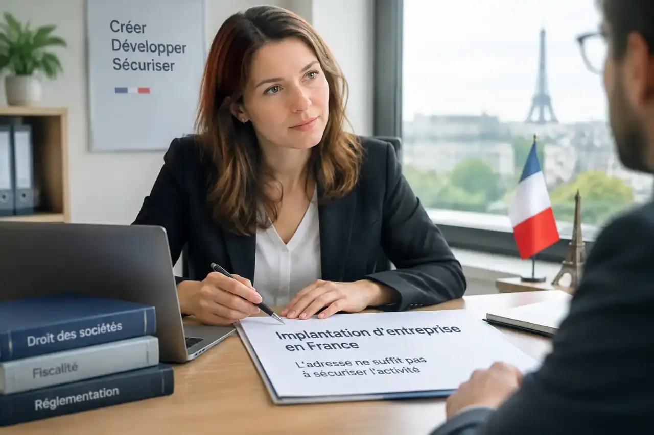 Implantation d’entreprise en France : l’adresse ne suffit pas à sécuriser l’activité