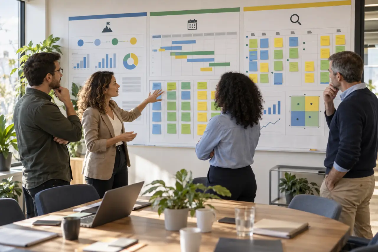 Outils de management visuel : choisir selon l’objectif, le rythme et le niveau de détail